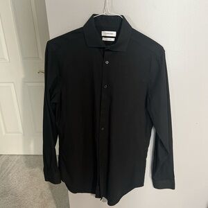 Calvin Klein Black Button Up Shirt